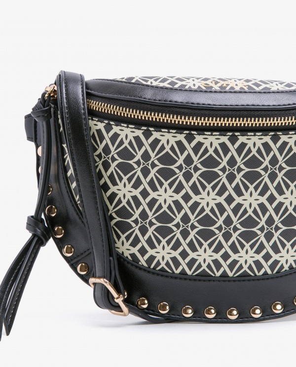 Studded shop waist bag