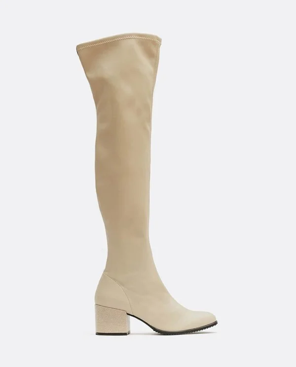 BOTA MOSQUETERA NAPA ELÁSTICO CAMEL