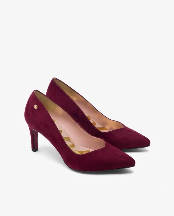 SALÓN PICO ULTRASUEDE BURDEOS