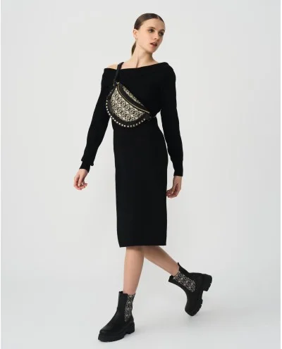 VESTIDO MIDI ESCOTE... 2