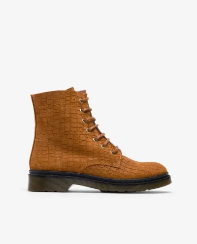 MILITARY ANKLE BOOT SUEDE...