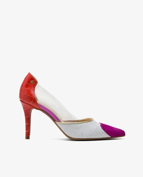 SALON CORAZON VINILO MULTICOLOR