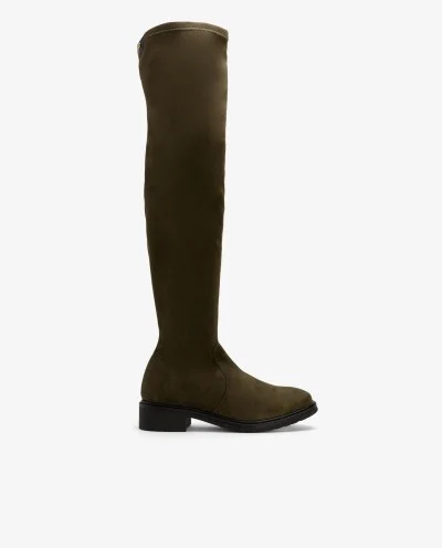 ULTRA-SOFT GREEN HIGH BOOT...