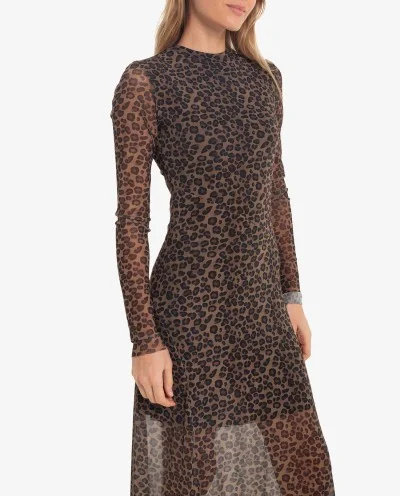VESTIDO MIDI TUL LEOPARDO... 2