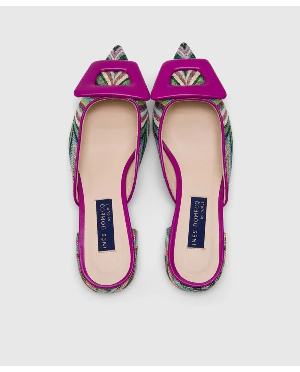 MULE ÚBEDA TEXTIL MULTICOLOR