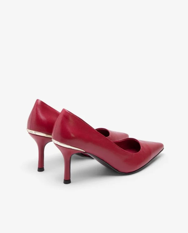 SALON T/METAL NAPA ROJO