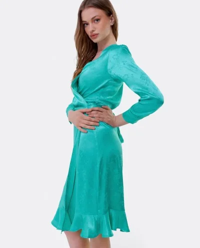 VESTIDO CRUZADO VOLANTE... 2