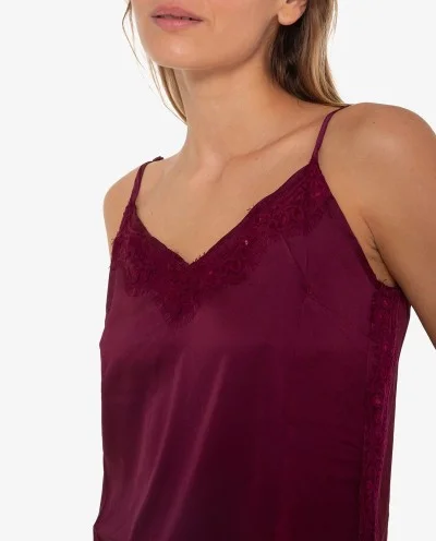 TOP LENCERO ENCAJE BURDEOS 2