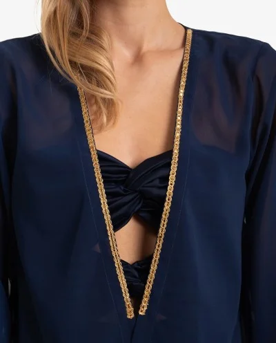 KIMONO AZUL MARINO LIGERO... 2