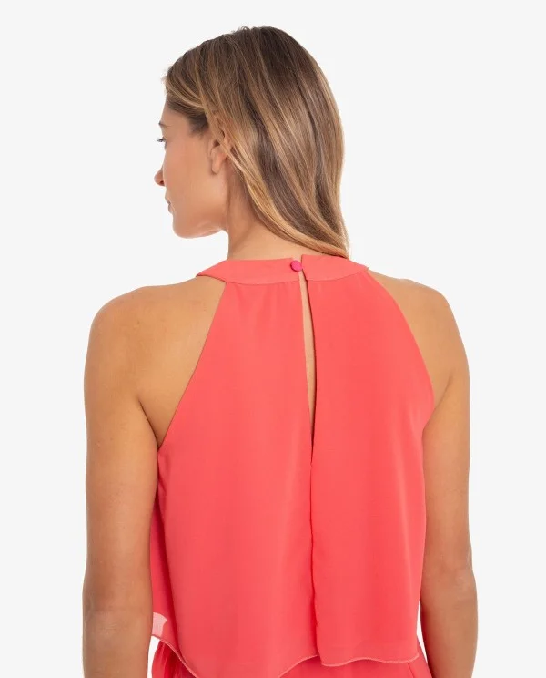 TOP CORAL CON DISEÑO FLUIDO