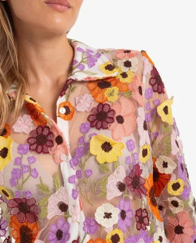 CAMISA TRANSPARENTE CON... 2