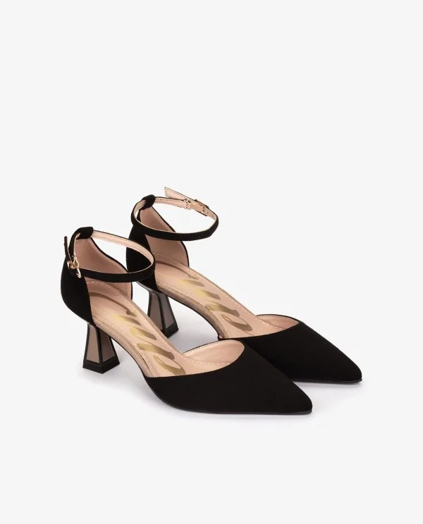 PALA TALON ULTRASUEDE NEGRO