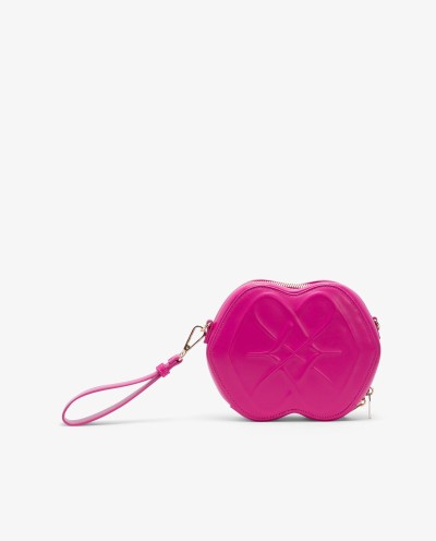 BOLSO FUCSIA DE TECNOPIEL...