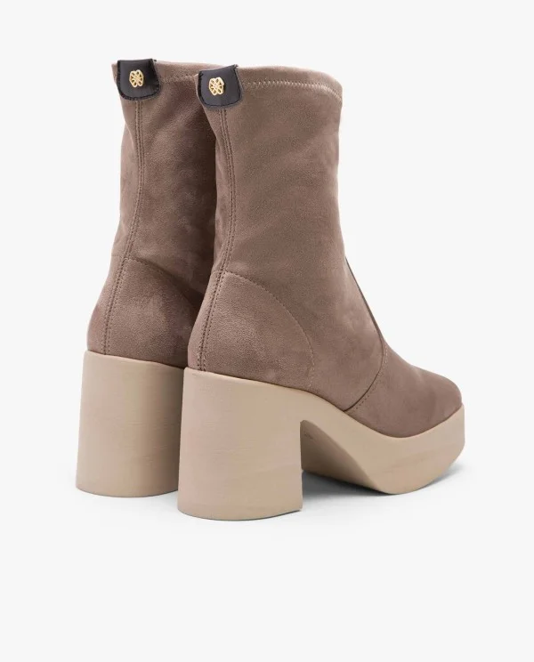 BOTIN PLATAFORMA ULTRASUEDE STRECH VISON