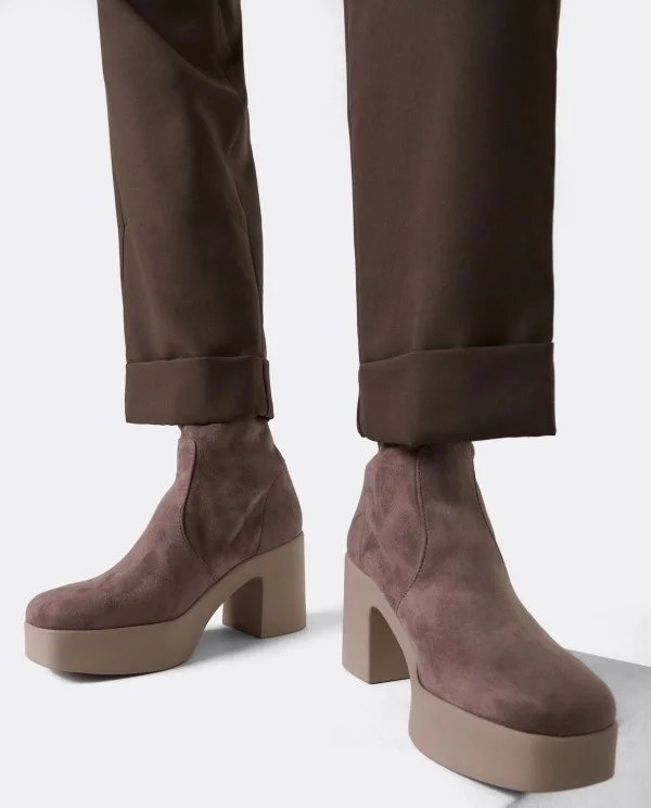 BOTIN PLATAFORMA ULTRASUEDE STRECH VISON