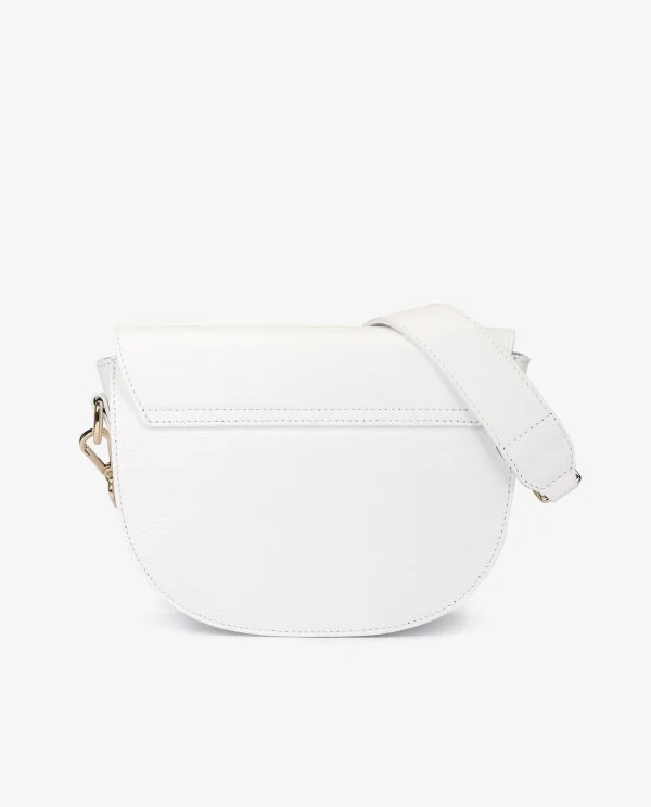 BANDOLERA LUNA PIEL BLANCO