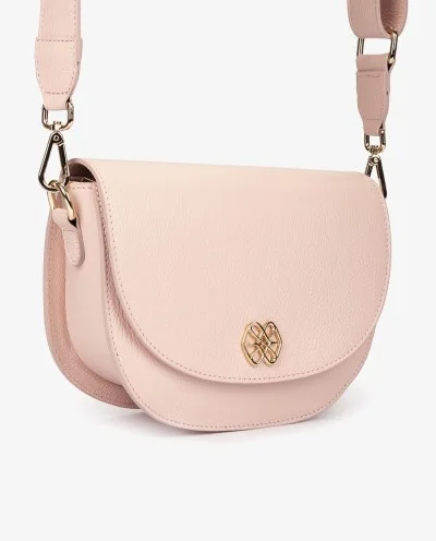 BANDOLERA LUNA PIEL ROSA 2