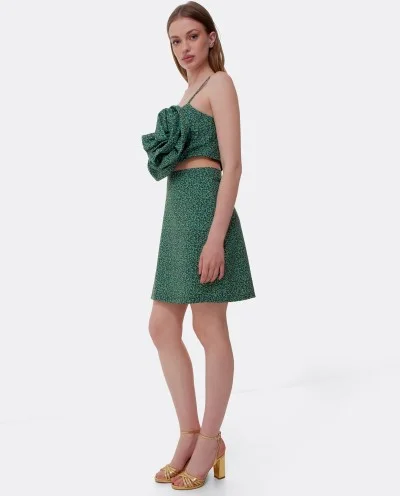 MINI VESTIDO FLOR CREP... 2