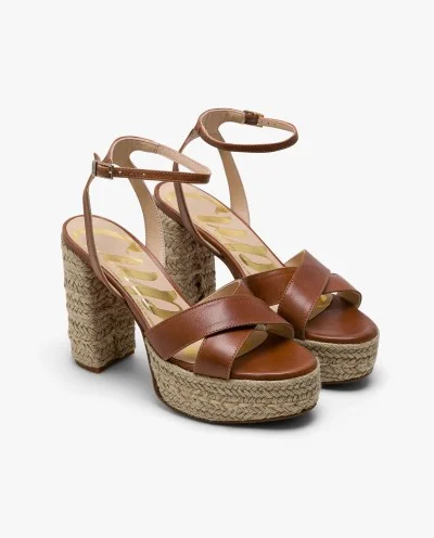 SANDAL PLATFORM BRAIDED...