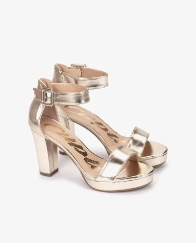 SANDALIA PULSERA TECNOPIEL ORO 2