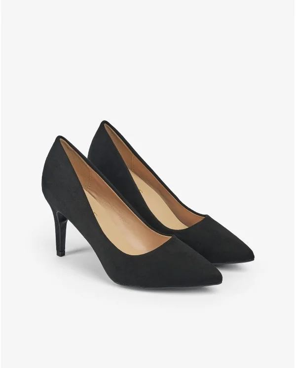 SALON ULTRASUEDE NEGRO