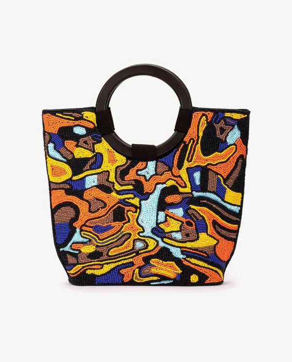 BOLSO MANO CUENTAS ARTIST