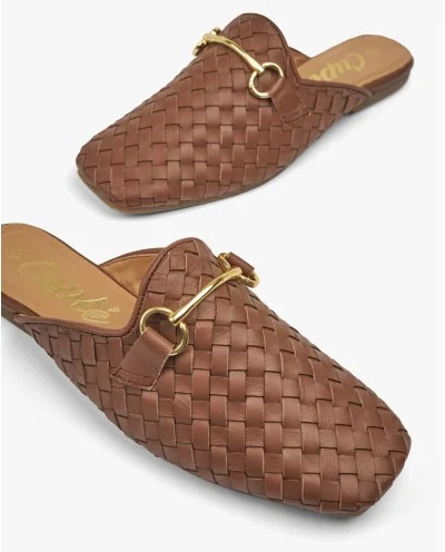 ZUECO HERRAJE PIEL TRENZADA... 2