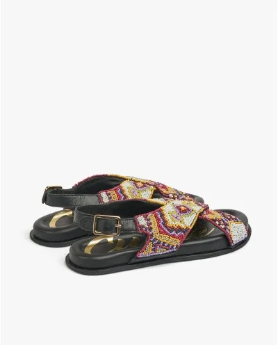 SANDALIA CRUZADA CUENTAS... 2