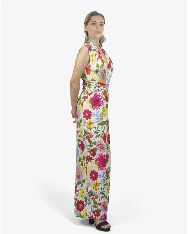 MONO LARGO CON ESTAMPADO FLORAL