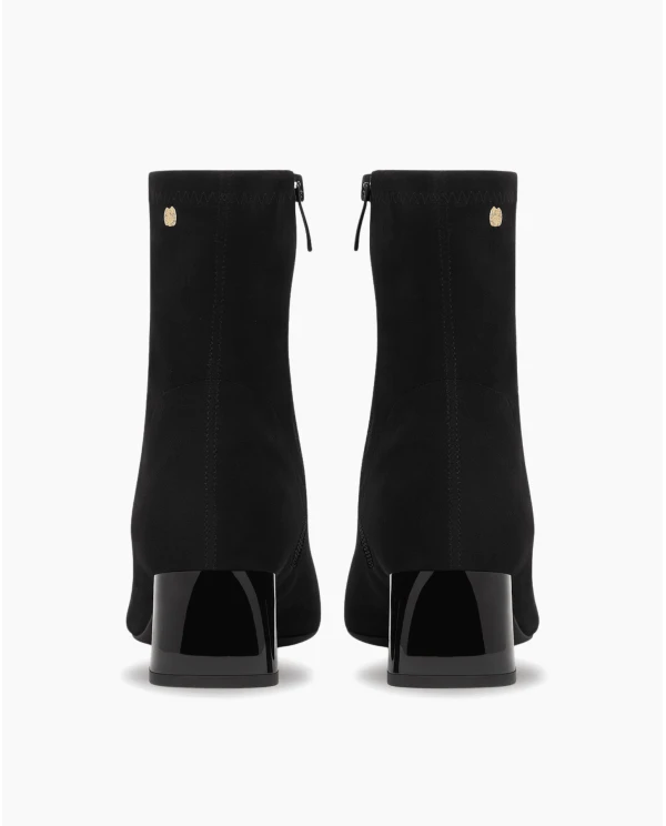 BOTIN ULTRASUEDE NEGRO