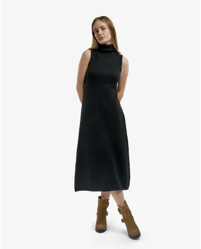 VESTIDO DESMANGADO  CUELLO...