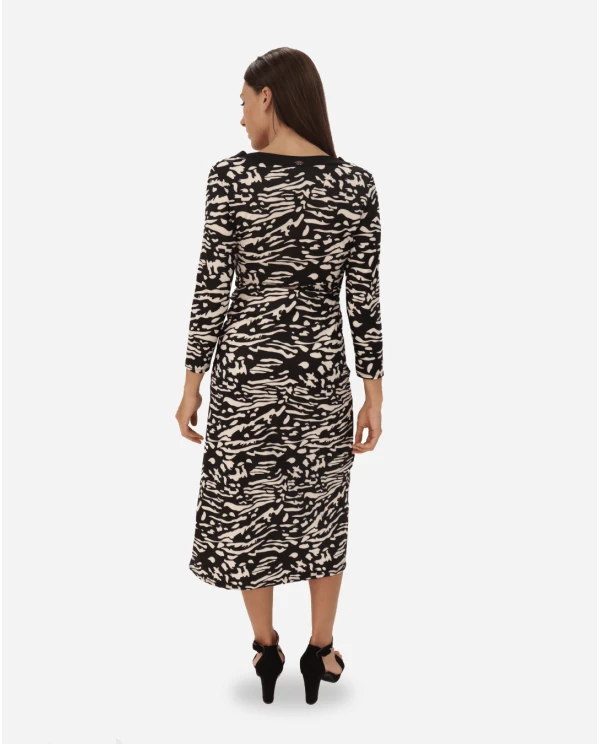 VESTIDO CENEFA PUNTO CEBRA