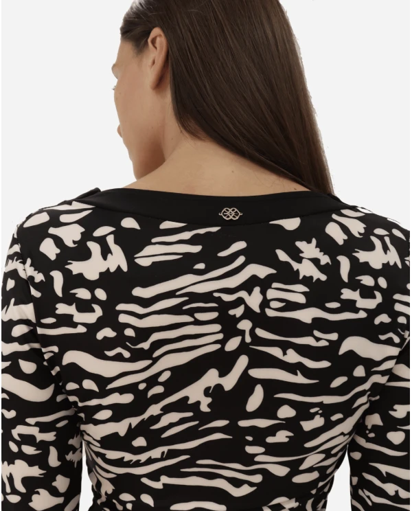 VESTIDO CENEFA PUNTO CEBRA