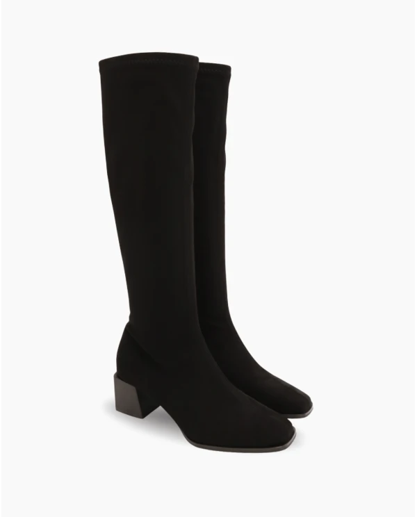 BOTA STRECH ULTRASUEDE NEGRO