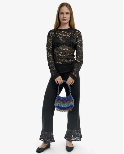 JERSEY MANGA LARGA ENCAJE... 2