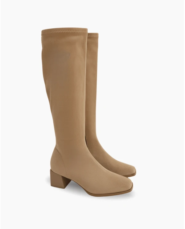 BOTA STRECH ULTRASUEDE BEIG