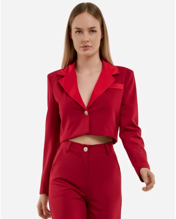 AMERICANA TORERA CREP ROJA