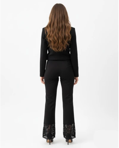 PANTALON CREP NEGRO VOLANTE... 2