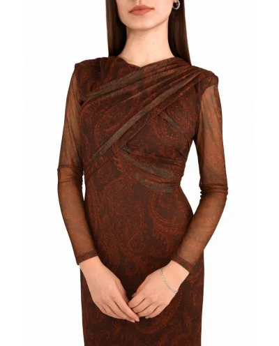 VESTIDO CRUZADO CACHEMIRAS... 2