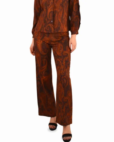 PANTALON RECTO CACHEMIRAS...