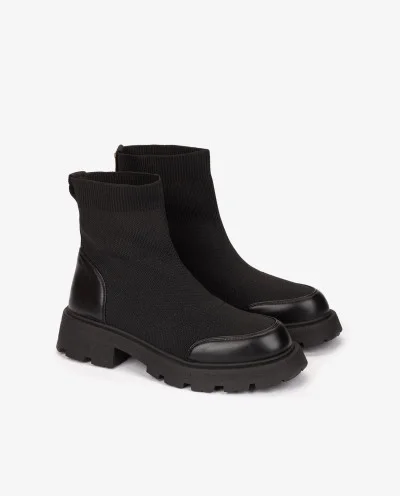 BOTÍN NEGRO TIPO CALCETÍN... 2