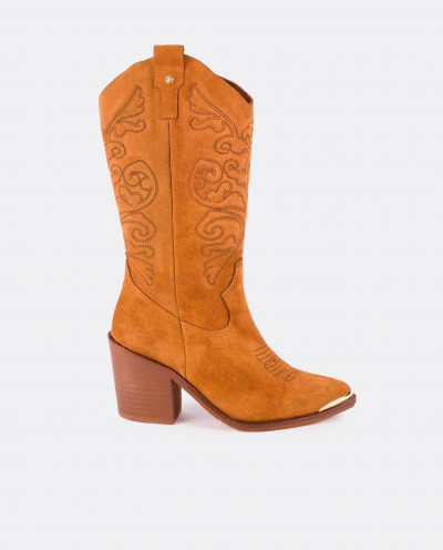 COW SUEDE LEATHER BOOT