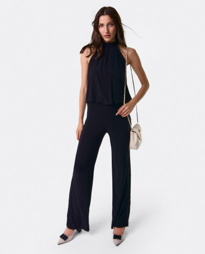 LONG JUMPSUIT WITH NAVY...