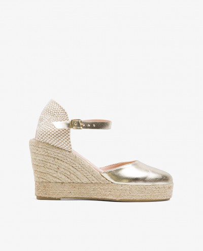 JUTE WEDGE WITH...