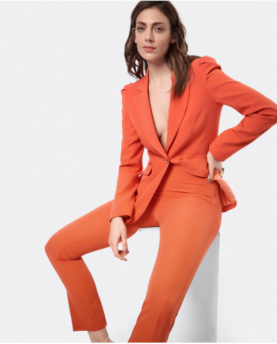 PENELOPE CREPE SALMON PANTS