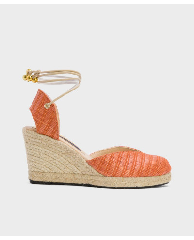 ESPADRILL CONIL RAFFIA ORANGE