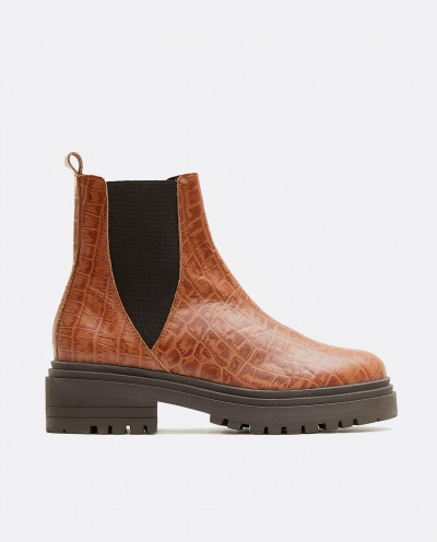 ELASTIC NAPA COCO LEATHER BOOT