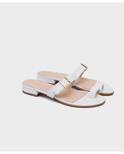 BARBATE NAPA WHITE SANDAL